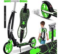 KESSER® City Scooter per Bambini, Monopattino Pieghevole Regolabile in Altezza, Scooter fino a 100 kg, Freno alla Ruota Posteriore, fino a 190 cm di Altezza, Cinghia di Trasporto inclusa