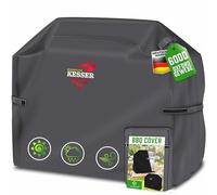 KESSER® Copertura premium per barbecue a gas, resistente alle intemperie, per Weber, Brinkmann, Char Broil Grill, in tessuto Oxford 600D, antistrappo, 147 x 61 x 122 cm, antracite
