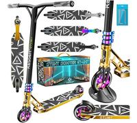 KESSER® monopattino acrobatico GT-Limit 360° sterzo divertente acrobatico con supporto ABEC 9 cuscinetti a sfera, ruote in PU da 110 mm, Scooter