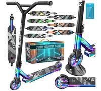 KESSER® Monopattino Divertente X-Limit - Sterzo a 360° Con ABEC 9 Cuscinetti a Sfera, Ruote in PU da 100 mm, Robusto per Bambini e Adulti