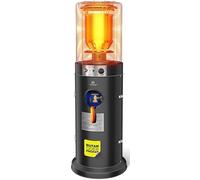 KESSER® Riscaldatore radiante a Gas Fungo riscaldante Stufa da Esterno, 12,5 kW Nero