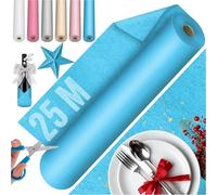 KESSER® runner da tavolo in tessuto non tessuto, moderno, 30 cm x 25 m | decorazione da tavolo per matrimoni, compleanni, battesimi, prime comunioni e tutte le celebrazioni | tovaglia lavabile