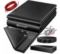 KESSER® Telo di copertura solare per piscina rettangolare 304x210cm, telo in PE da 200g/m², materiale UV-resistente e resistente alle intemperie per estate e inverno, incluso cavo in acciaio +