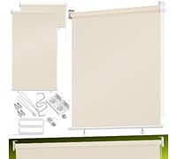 KESSER® Tenda da Sole Verticale Tenda da Sole da Balcone Protezione Privacy, Protezione Solare, Tenda a Rullo Laterale, ombreggiatura, Tenda a Rullo per Balcone, 160x240cm