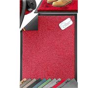 KESSER Zerbino professionale in diverse misure, antiscivolo, resistente alle intemperie, lavabile in lavatrice, per porta di casa e ingresso di appartamento, rosso bordeaux, 50 x 80 cm