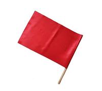 kesurpae 20x30 cm/30x40 cm Piccole Bandiere Sventolando Bandiera Colorata Decorazione FAI DA TE Mattina Esercizi Banner Sport Incontra Puntelli Bomboniere e Ricordini, Rosso/20x30 cm