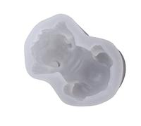 kesurpae 3D Bulldog Francese Muffa della Torta del Silicone Fondente Che Gli Attrezzi Muffa della Candela del Sapone Non appiccicoso Bakeware Gadget da Cucina
