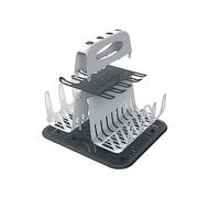 kesurpae Asciugatrice Bottiglia di latte per bambini Asciugatura Staccabile Staffa Sicuro Scolapiatti multistrato Supporto per scolapiatti Vassoio di scarico Tazza d'acqua Desktop di casa