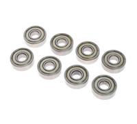kesurpae Cuscinetti per skateboard di qualità 608-2RS Cuscinetti a sfera leggeri e resistenti all'usura di qualità per longboard, scooter, pattini in linea e a rotelle
