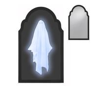 kesurpae Decorazioni di Halloween Aggiungi Per eleganza a Halloween, fantasmi, fantasmi, specchio, decorazioni per la stanza di, specchio S, Onda luce bianca, 50 * 30 * 2.2 cm