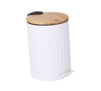 kesurpae Elegante cestino per il bagno con pedale, silenzioso, per casa, ufficio, studio, comoda soluzione per la pulizia, cestino per il bagno con coperchio e WC