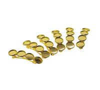 kesurpae Fermagli per capelli, fermagli per gioielli, splendide montature per gioielli vuoti, che valorizzano i per capelli con il posizionamento delle montature per pietre preziose, trasformandoli