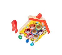 kesurpae Giocattoli in legno a forma di api, piccole api, giocattolo con clip, gioco delle per ragazzi e ragazze, regali per bambini