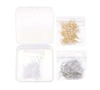 kesurpae Kit per la creazione di gioielli con ganci per orecchini eleganti, con accessori per orecchini fai da te inclusi per esperienze di creazione personalizzate, chiusure per