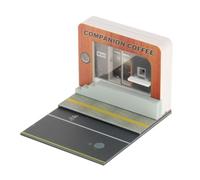 kesurpae L'esposizione di diorami paesaggistici in Per scala 1/64 con effetti di illuminazione a LED aumenta il realismo per gli appassionati modellini auto e la Per scala 1/64 consente presentare