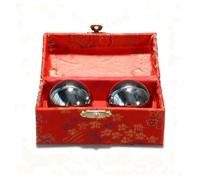kesurpae Palline Baoding giganti, palline cinesi per godersi momenti,38 mm | consapevolezza con tecniche di rilassamento da polso. Baoding naturale per la meditazione manuale.