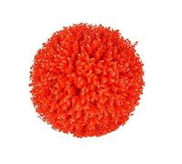 kesurpae Palline per topiaria per Piante Artificiali di Ampia Applicazione per Varie impostazioni Palline Decorative in plastica Finta bosso Eleganti, Rosso 35 cm