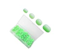 kesurpae Pescatori affidano alle Perline da Pesca Luminose e morbide, per Migliorare Le tattiche di Pesca Durante Le Avventure notturne. Impugnatura Ovale con Uova Luminose per la