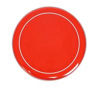 kesurpae Protezione silenziosa per rullante, migliora il suono, migliora la durevole pelle del rullante, facile da installare, protezione per laterale per, rosso, 12 pollici