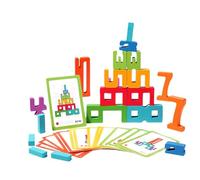 kesurpae Puzzle di numeri in legno luminoso, giocattolo, puzzle di apprendimento, divertimento educativo per bambini in età prescolare, regalo per la prima fase dello sviluppo, apprendimento per