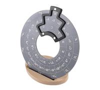 kesurpae Strumento per accordi melodici.,grigio con base,Diametro 12 cm | insegnare dinamiche e progressioni di accordi a musicisti di livello intermedio e professionista. Ruota degli musicali per