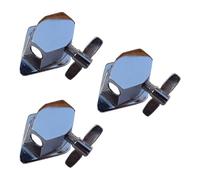 kesurpae Supporto per gamba del tamburo tom da, accessorio di supporto per rack, costruzione in metallo resistente, tom da, base per tamburo da, inferiore, accessorio per