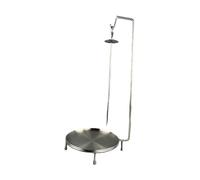 kesurpae Supporto per spiedini che catturano il succo, griglia verticale per barbecue, griglia per cucinare salsicce succose, pollo e pesce senza sporcare, supporto per pollame,