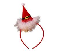 kesurpae Xmas Hair Ring Adult Favor Gift Brim Copricapo decorativo Adorabile Women Hairband Home Masquerade Party Puntelli Accessorio, Cappello A Punta Della Cintura