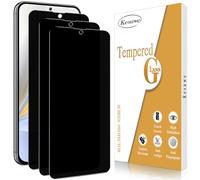 Kesuwe Pellicola protettiva per la privacy per Samsung Galaxy S23 FE 5G/A54 5G, supporta impronte digitali ad ultrasuoni, anti spia, antigraffio, senza bolle, confezione da 3