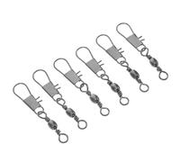KESYOO 6 pezzi connettore per aquilone gancio in ferro argento, accessorio compatto e versatile per bobina di corda e spoolo per aquilone per attività all'aperto