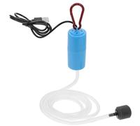 KESYOO Pompa di Ossigeno per Acquario Silenziosa Usb, Mini Pompa ad Aria Portatile Pietra Porosa per Pesci, Aeratore Compatto per Ossigenazione Vasche e Acquari da Viaggio