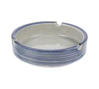 KESYOO Posacenere in ceramica blu giapponese stile vintage per la casa