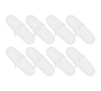 KESYOO Scatola per Lombrichi Portatile 10 Pezzi Coperchio Bianco in Plastica per Allevamento e Conservazione Esche Terrario Compatto per Compostaggio Domestico e Giardinaggio Urbano