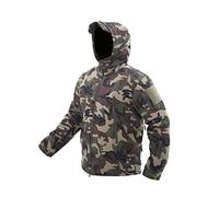 Ketamyy Uomo Tattico Mimetiche Giacche Impermeabile Softshell Fodera in Pile Giubbino Autunno Inverno Outdoor Trekking Caccia Alpinismo Antipioggia Cappotti con Cappuccio Giungla Camo L