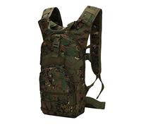 Ketamyy Zaini Militari Mimetico Bici Casual Impermeabile Multitasche Durevole Viaggio Tattica Trekking Alpinismo Sportivo Piccoli Zaino 15L Uomo Donna Borsa Militare Giungla Digitale