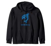Ketchikan Alaska Native American Orca Whale Felpa con Cappuccio