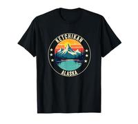 Ketchikan Alaska Souvenir Viaggi Corrispondenza Famiglia Uomini Donne Maglietta