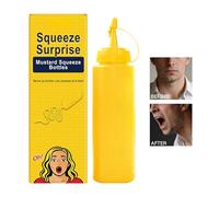 Ketchup Bottle Toy, Realistic Portable Prop, 1.89x7.87 Inches Prank Bottles, Funny Squeeze Container with Nozzle, Novelty Gadget with Modern Design, Home Accessories for April Fool’s Day Children Day