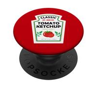 Ketchup - Costume da ketchup, per Halloween, colore: rosso PopSockets PopGrip Adesivo