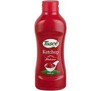 KETCHUP TUSCE' 1000 GR BARATTOLO SQUEEZE BOTTIGLIA SENZA GLUTINE SALSA POMODORO