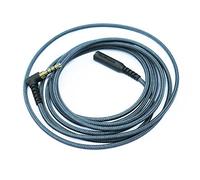 KetDirect 300 cm (9 ft) angolo retto 4 poli 3,5 mm 1/8 pollici maschio a 4 poli 3,5 mm femmina 1/8 pollici stereo audio cuffie cavo adattatore cavo senza fili intrecciati