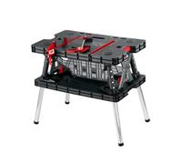 Tavolo Banco da Lavoro Pieghevole Portatile Professionale Falegname 450 Kg Keter