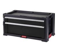 Keter - Cassetta Porta Attrezzi con 2 Cassetti 56.2 x 28.9 x 26.2 cm