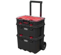 Keter 250927 Stack & Roll Heavy Duty DIY Tool Storage System