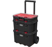 Keter 250927 Stack & Roll Heavy Duty DIY Tool Storage System