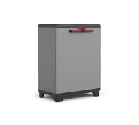 Keter Armadio Basso Stilo 1 Ripiano Regolabile Grigio Scuro 68x39x90 H Cm