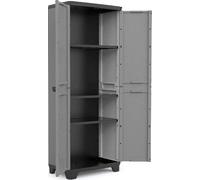 Armadio mobile in resina basic per esterno stilo tuttopiani Keter 173x68x39 cm