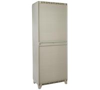 Keter Armadio Portascope Linear Wood Beige 68x39x173 cm - Multiuso - 3 Ripiani