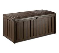Keter Baule Glenwood Marrone 390 Lt In Resina Cm 128X65X61 H