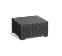 Tavolo Tavolino da Giardino Esterno cm 68x68x35 h in Resina CALIFORNIA Keter